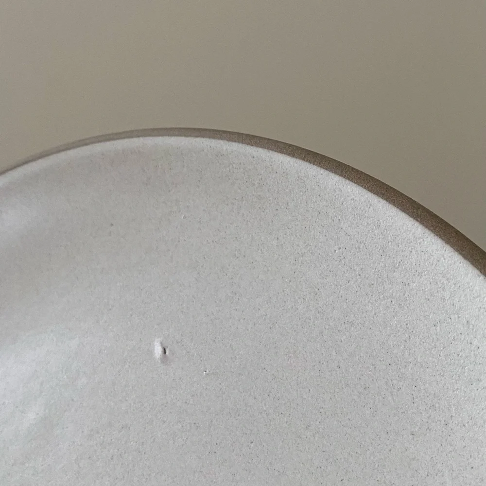 $58 New Heath Ceramics Sand Color Coupe Dinner Plate 11'' Diameter 0720-7